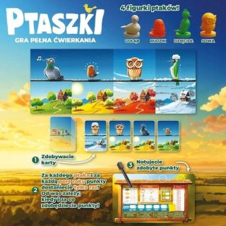 Gra planszowa Ptaszki Nasza Księgarnia 8+