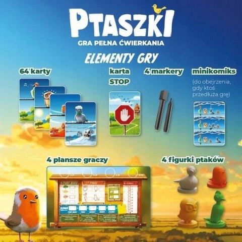 Gra planszowa Ptaszki Nasza Księgarnia 8+
