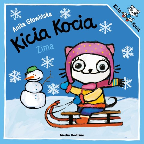 Kicia Kocia Zima Anita Głowińska Książeczka
