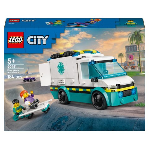 Klocki Lego City Karetka pogotowia 60451