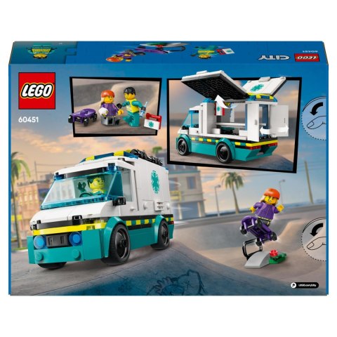 Klocki Lego City Karetka pogotowia 60451