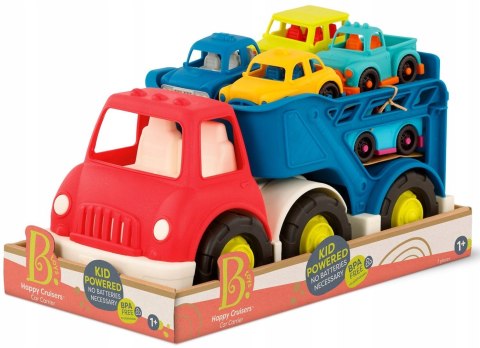 Laweta z 6 Autkami B.Toys BX2342Z Happy Cruisers Car Carrier