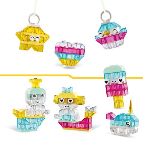 Lego Classic 11040 Magiczny zestaw z przezroczystymi klockami