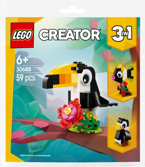 Lego Creator 3 w 1 Tropikalny tukan 30688