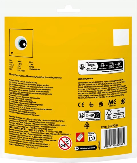 Lego Creator 3 w 1 Tropikalny tukan 30688