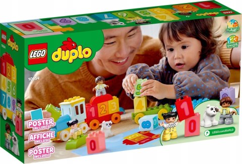 Lego Duplo 10954 Pociąg z cyferkami nauka liczenia