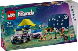 Lego Friends 42603 Friends Kamper z mobilnym obserwatorium gwiazd
