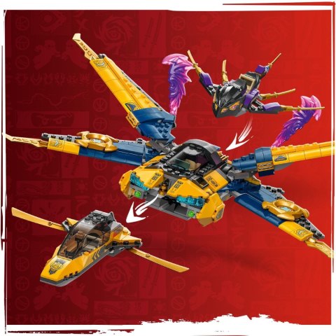 Lego Ninjago 71833 Ras, Arin i samolot superburzowy