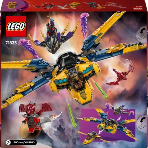 Lego Ninjago 71833 Ras, Arin i samolot superburzowy
