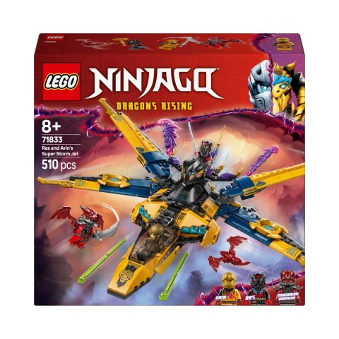 Lego Ninjago 71833 Ras, Arin i samolot superburzowy