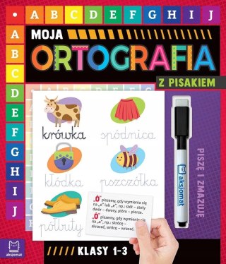 Moja ortografia z pisakiem klasy 1-3. Piszę i zmazuję Aksjomat