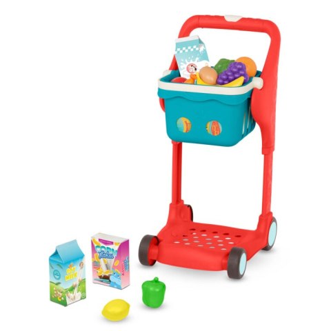 Muzyczny wózek zakupowy dla dzieci z koszykiem i akcesoriami B.Toys BX2432Z