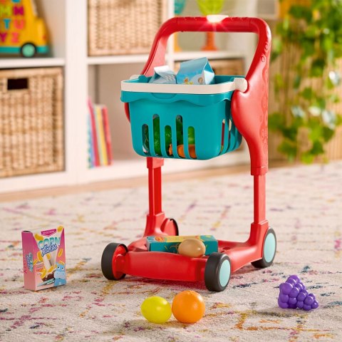 Muzyczny wózek zakupowy dla dzieci z koszykiem i akcesoriami B.Toys BX2432Z