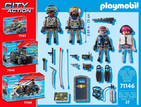 Playmobil 71146 Zestaw figurek jednostki specjalnej