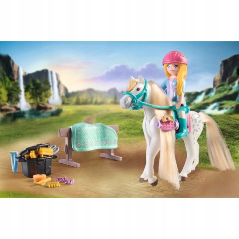 Playmobil 71354 Isabella i Lioness z myjnią dla koni Myjnia dla Koni