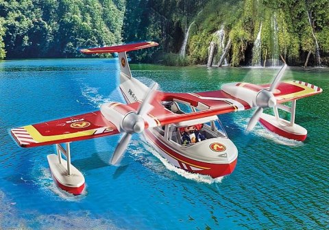 Playmobil Action Heroes 71463 Samolot Straży pożarnej z funkcją gaszenia