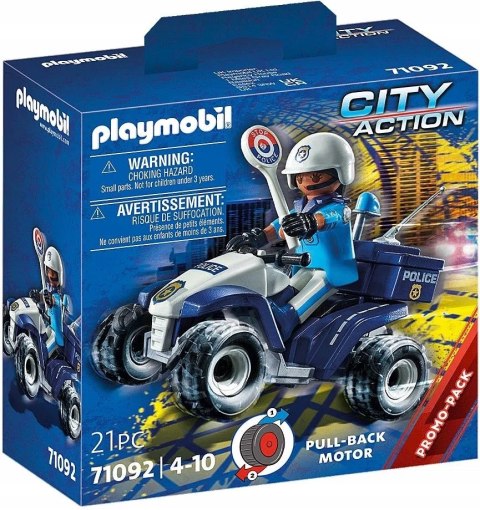 Playmobil Policyjny Speed Quad 71092