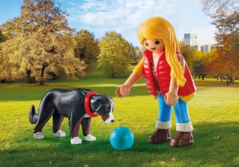 Playmobil myLife 71738 Dziewczynka z psem pasterskim