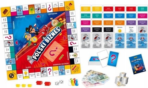 Polski Biznes Adamigo Eurobiznes Gra Planszowa