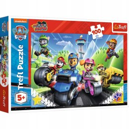 Puzzle 100 Psi Patrol na motorach 16430 Trefl