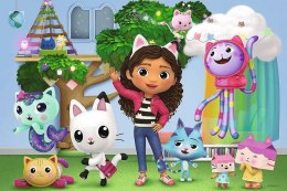 Puzzle 100 elementów Koci Domek Gabi 16464 Trefl