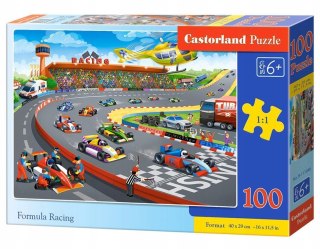 Puzzle 100 elementów Wyścigi formuły Castorland 6+