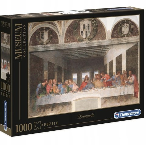 Puzzle 1000 elementów Museum Leonardo Ostatnia wieczerza 31447 Clementoni