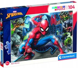Puzzle 104 elementy 27116 Spiderman Clementoni 6+