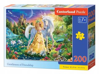 Puzzle 200 elementów Księżniczka i Jednorożec 7+ Castorland