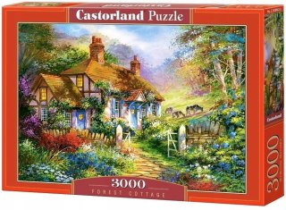 Puzzle 3000 elementów Domek w lesie Castorland