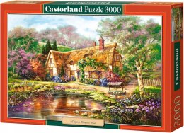 Puzzle 3000 elementów Wiejska Chatka nad Stawem Castorland