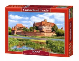 Puzzle 3000 elementów Zamek Malbork Polska Castorland