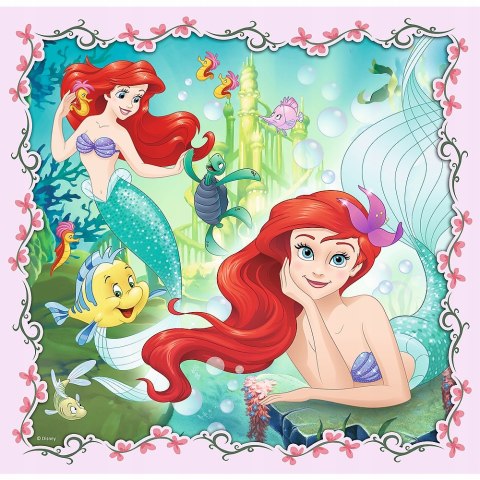 Puzzle 3w1 Disney Księżniczki 34842 Princess Trefl