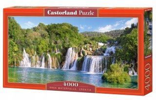 Puzzle 4000 elementów Chorwacja Wodospady Krka Castorland