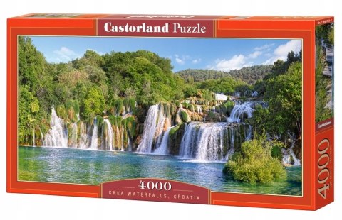 Puzzle 4000 elementów Chorwacja Wodospady Krka Castorland