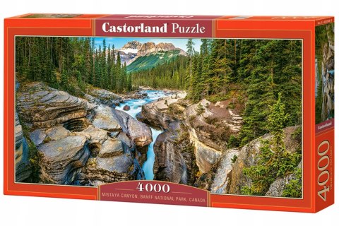 Puzzle 4000 elementów Mistaya Canyon Banff National Park Canada Castorland