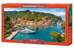 Puzzle 4000 elementów Widok na Portofino Castorland
