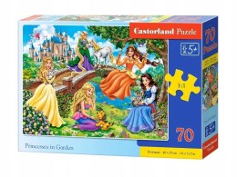 Puzzle 70 elementów Księżniczki w ogrodzie Castorland