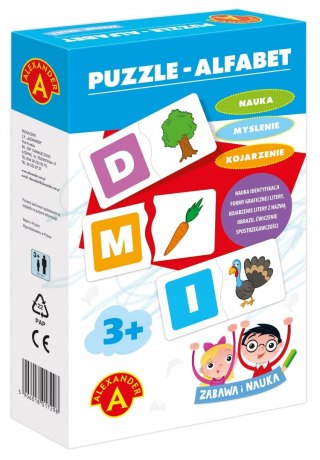 Puzzle Alfabet Zabawa i Nauka Alexander 3+