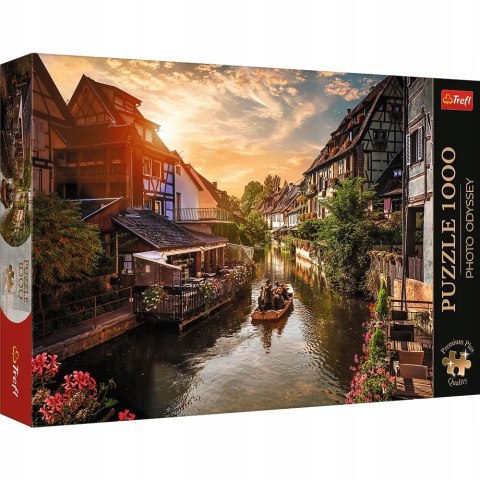 Puzzle Premium 1000 elementów Mała Wenecja w Colmar Francja 10816 Trefl