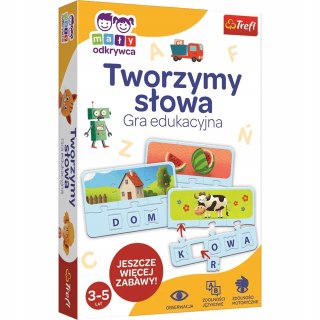Tworzymy Słowa Mały Odkrywca Trefl Gra Edukacyjna