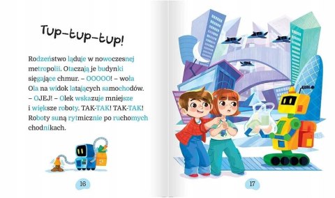 Uczę się czytać Duże litery Podział na sylaby Wyprawa w przyszłość Aksjomat