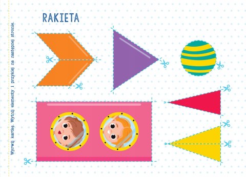 Wycinanki z nożyczkami. Kotek ciach, ciach! Aksjomat + Nożyczki