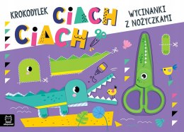 Wycinanki z nożyczkami. Krokodylek ciach, ciach! Aksjomat + Nożyczki