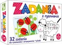 Zadania z rysowania Kukuryku 32 zadania do rysowania i zmazywania + Pisak