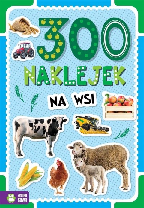 300 Naklejek Na wsi Farma Wieś Naklejki Zielona Sowa