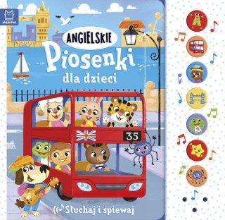 Angielskie piosenki dla dzieci Słuchaj i śpiewaj Aksjomat