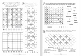 Ciekawe zadania do głowy łamania Krzyżówki, wykreślanki 10+ Aksjomat