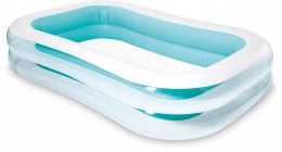 Duży Rodzinny Dmuchany Prostokątny Basen 262x175x56 Intex 56483