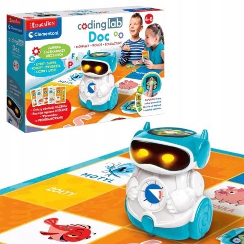 Edukacyjny robot DOC do programowania i kodowania 50730 Clementoni
